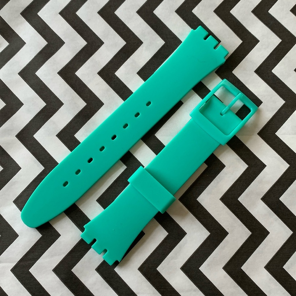 Aqua Watch Band (Strap Only) - fits Swatch Gent model